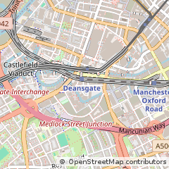 Map of Manchester