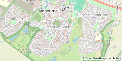 Map of Cambridge