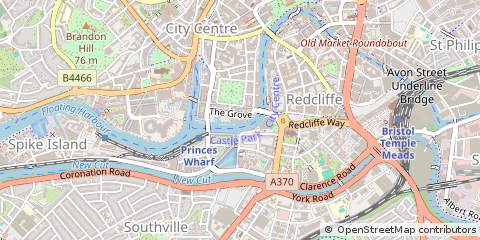 Map of Bristol, Avon