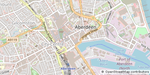 Map of Aberdeen