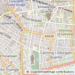 Map of Liverpool