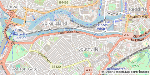 Map of Bristol