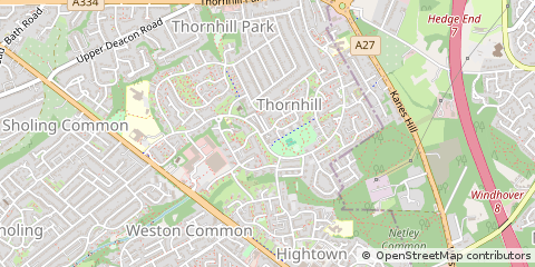 Map of Southampton