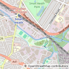 Map of Birmingham