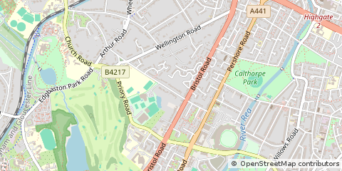 Map of Birmingham