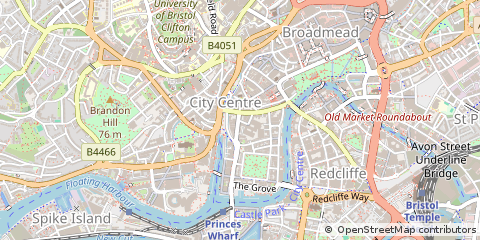 Map of Bristol