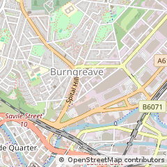 Map of Sheffield