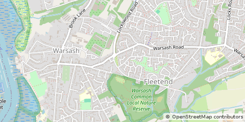 Map of Southampton