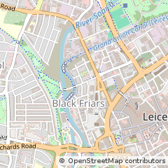 Map of Leicester