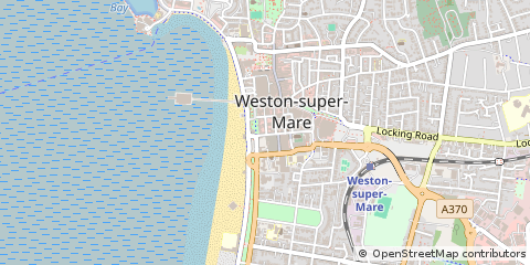 Map of Weston-Super-Mare