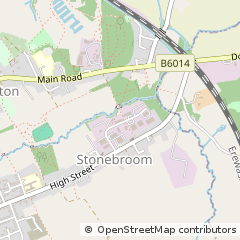 Map of Stonebroom, Derbyshire