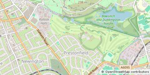 Map of Edinburgh, Midlothian