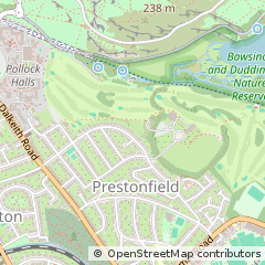 Map of Edinburgh, Midlothian