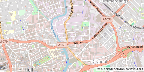 Map of Hull