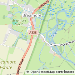 Map of Fordingbridge, Hampshire