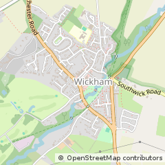 Map of Wickham, Hampshire