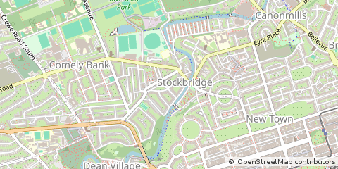 Map of Edinburgh