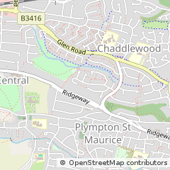 Map of Plymouth, Devon