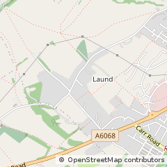 Map of Nelson, Lancashire