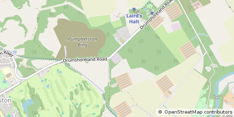 Map of Livingston, West Lothian