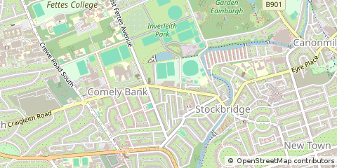 Map of Edinburgh