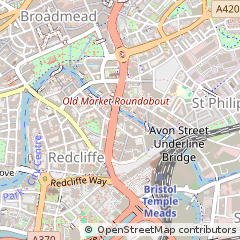 Map of Bristol, Wiltshire