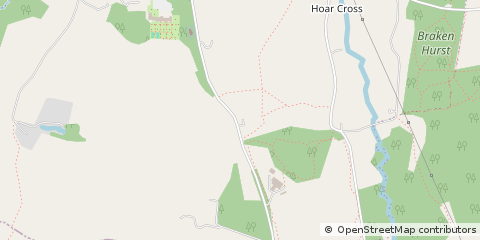 Map of Burton on Trent, Staffordshire