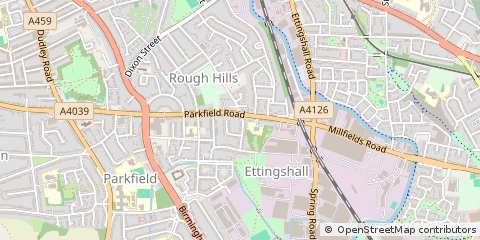 Map of Wolverhampton