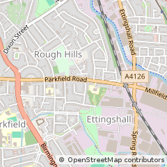 Map of Wolverhampton