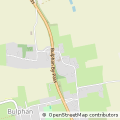 Map of Bulphan, Essex