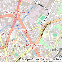 Map of Birmingham