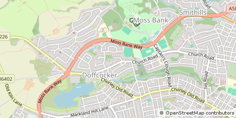 Map of Bolton