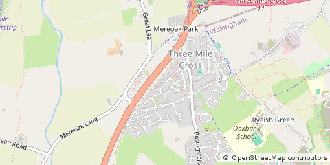 Map of Reading