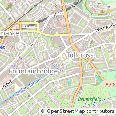 Map of 139 Fountainbridge, Edinburgh