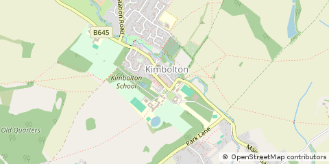 Map of Huntingdon, Cambridgeshire
