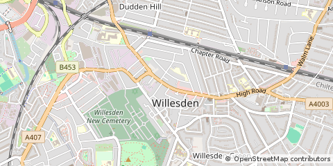 Map of Wembley