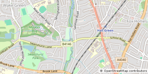 Map of Birmingham