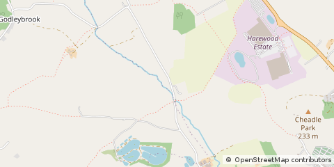Map of Stoke-on-Trent, Staffordshire