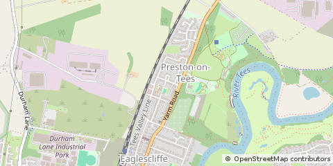 Map of Stockton-on-Tees