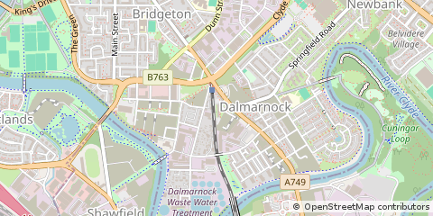 Map of Glasgow