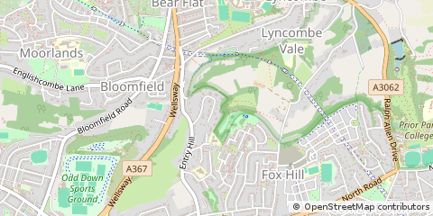 Map of Bath