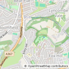 Map of Bath