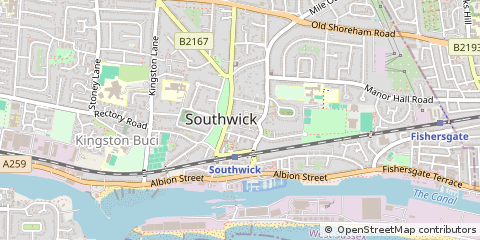 Map of Brighton, Buckinghamshire