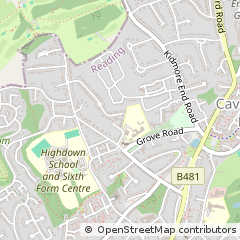 Map of Reading