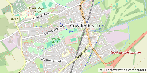 Map of Fife