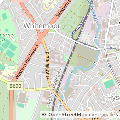Map of Nottingham