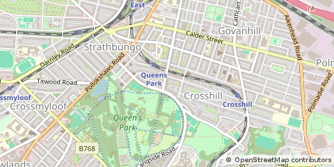 Map of Glasgow