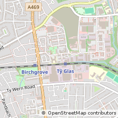 Map of Cardiff