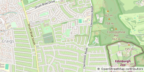 Map of Edinburgh