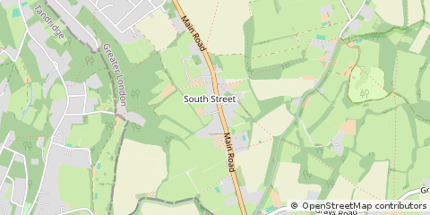 Map of Westerham